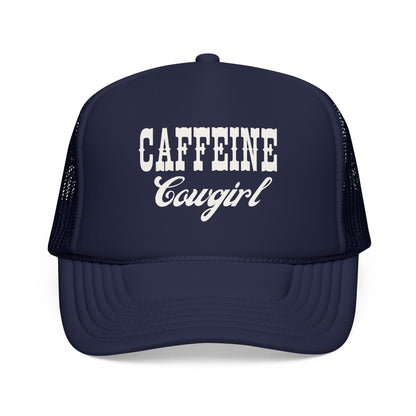 Caffeine Cowgirl Trucker Hat