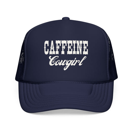 Caffeine Cowgirl Trucker Hat
