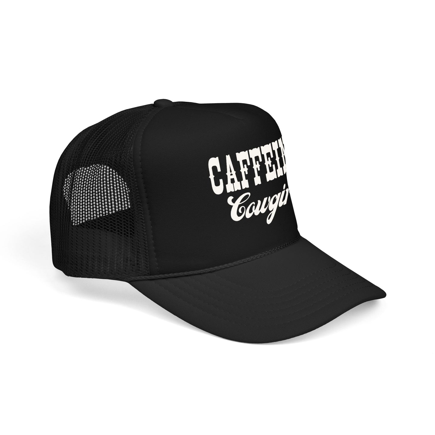 Caffeine Cowgirl Trucker Hat