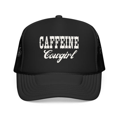 Caffeine Cowgirl Trucker Hat