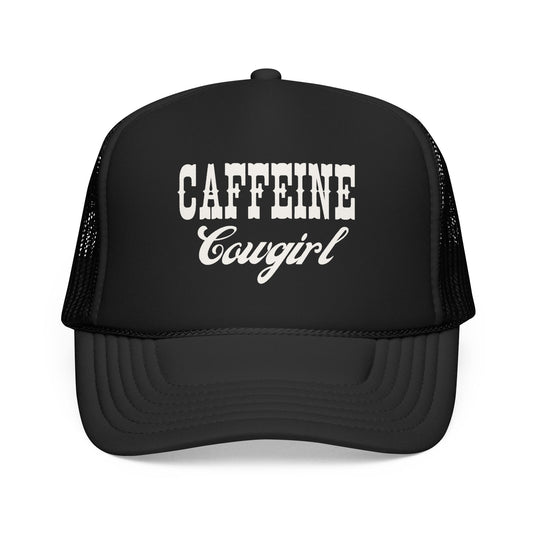 Caffeine Cowgirl Trucker Hat